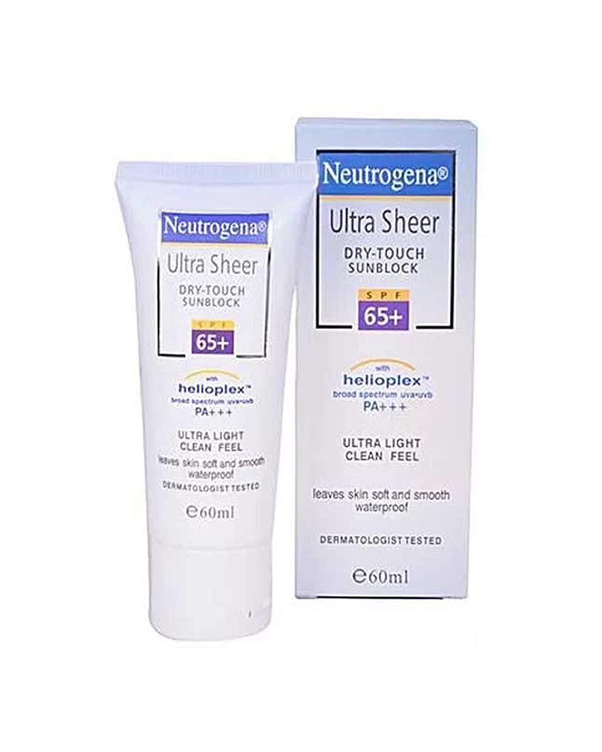 Neutrogena Ultra Sheer Dry‑Touch Sunblock SPF 65+ (60 ml)